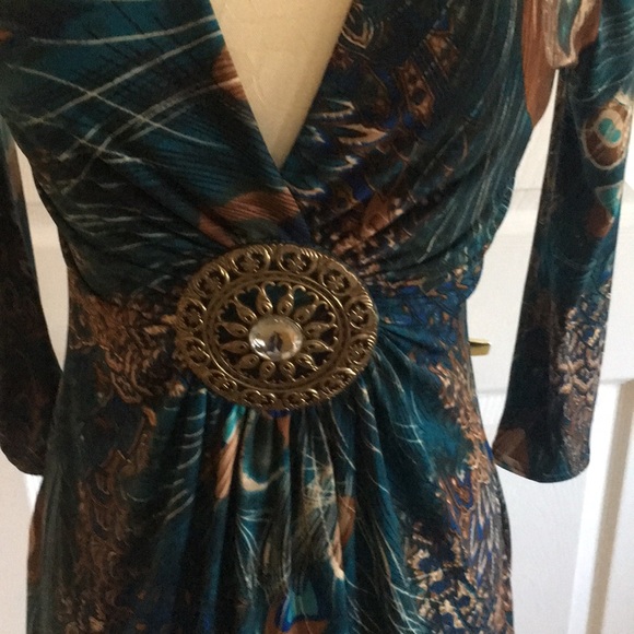 NWOT Beautiful teal Boston Proper Top - Picture 2 of 3